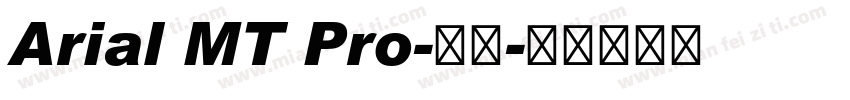 Arial MT Pro-常规字体转换